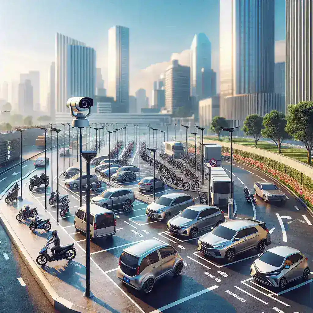 Jakarta Mulai Terapkan Parkir Pintar Berbasis Kamera AI di Pusat Kota